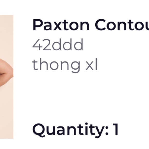 Adore Me Blue Embroidered Bra Intimates - Picture 2 of 3